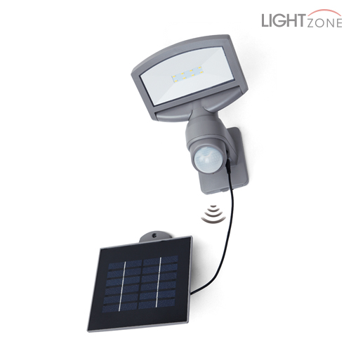 [Solar]센서 벽부등 B0127P (메탈실버/ LED 3.2W)