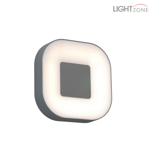[LED]벽부등 B5193SL 小大 (메탈실버/ 6.3,11W)