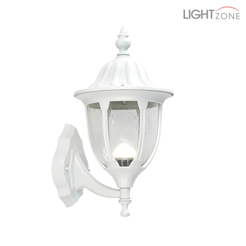 [LED]벽부등 B5622 大 (물방울 무늬유리/ 백색/ LED 8W)