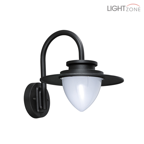 [LED]벽부등 B5573 (유백PC/ 흑색/ LED 8W)