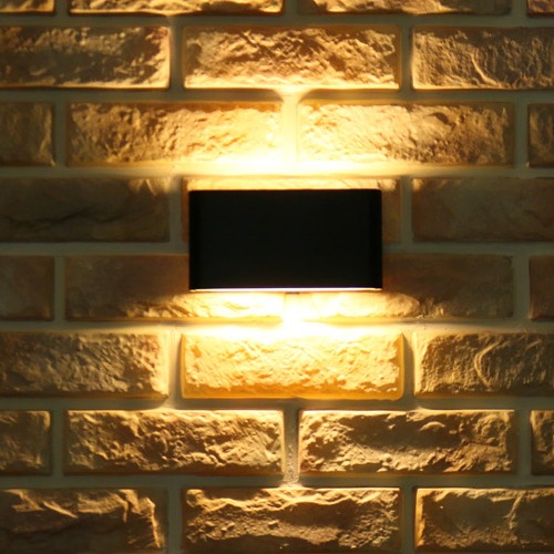우노 LED 벽등 4W (블랙/ 화이트/ 라이트그레이)