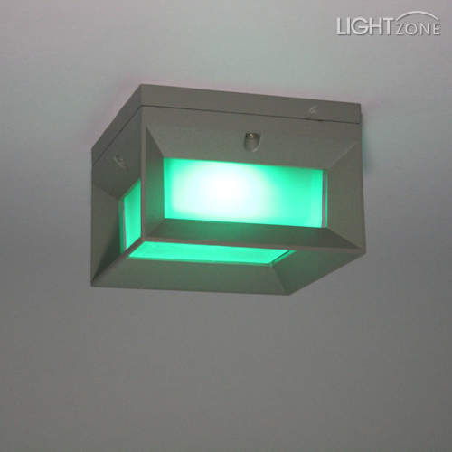 NL-LED 미니 방수 직부(LED녹색/몸체 진회색)