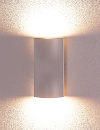 LED 루시 2등 방수 벽등 (흑색/회색)