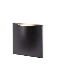 LED 루시 1등 방수 벽등 (흑색/회색)