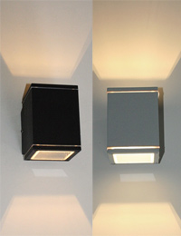 테마 방수 1등 벽등 A형 (흑색/회색, G9용)
