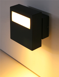 LED 외부사각 직간접 벽등(다크그레이/ LED 6W일체형)