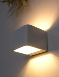 LED 사각 캐스팅 벽등 6W (화이트)