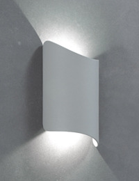 [LED]벽부등 B5552 (메탈실버/ 12W)
