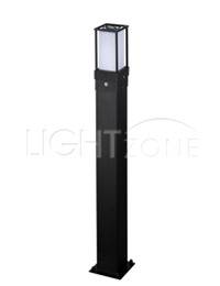 [센서 LED]잔디등 T5956 大 (SQ100/ 흑색/ 1.05M/ LED 8W)