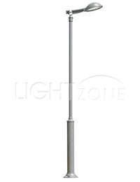 [LED]가로등 S261-OLT 알루미늄 (Ø160-76/ 메탈그레이/ 4.00M/ LED 60W)