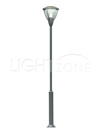 [LED]가로등 S261-QLT 알루미늄 (Ø160-76/ 메탈그레이/ 4.40M/ LED 80W)
