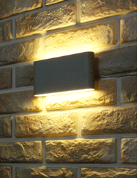 우노 LED 외부벽등 8W (라이트그레이/다크그레이)