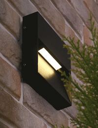 사각 LED 외부벽등 5W (다크그레이/블랙)