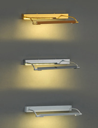야렛 LED 벽등 4W (I형) (금색/은색/크롬)