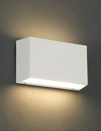 메랍 LED 2등 벽등 10W (A형) (백색/흑색)