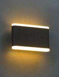 바알 LED 2등 벽등 8W
