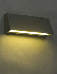 베다니 LED 벽등 9W (A형) (대) (백색/흑색)