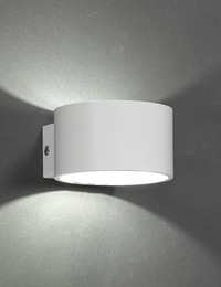 오벳원형 LED 벽등 5W (G형) (흑색/백색)