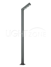 [LED]가로등 S6659(E) 사각 강관주(110º) (SQ125/ 4.18M/ LED 75W)