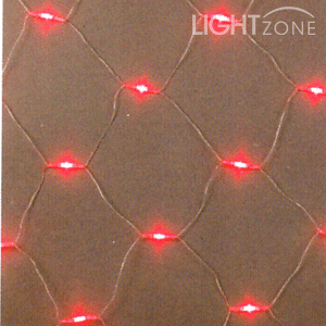 LED 네트조명 (적색)