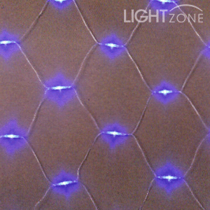 LED 네트조명 (청색)