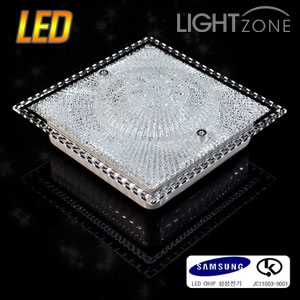 LED 수정 아이스 직부등 (사각형/원형, 아크릴)