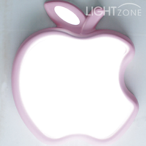 애플 수지 3등 (핑크, 삼파장 램프포함)