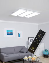 더큐브 초슬림 LED 거실등 165W (디밍/ 리모콘 포함)