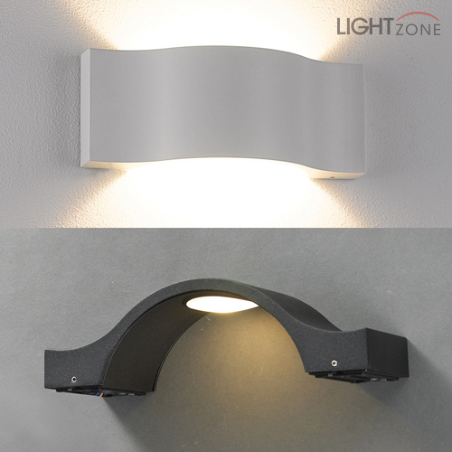 LED 마스크 방수 벽등 (흑색/백색)