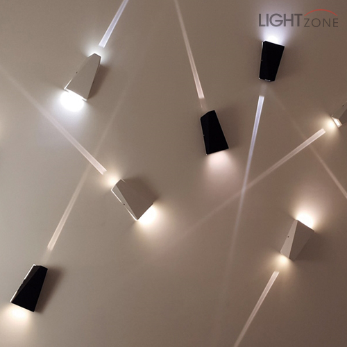 LED 포커스 방수 벽등 (회색/흑색)