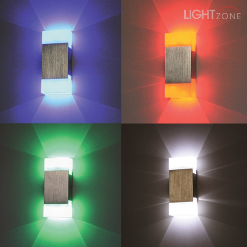 LED 아우디 벽등 (청색/적색/녹색/백색)