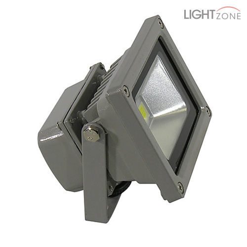 (회색) LED 사각 투광기 소형 (확산형/ 파워 10W)