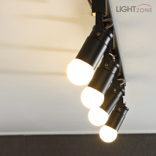LED 티원레일 1m 3,4,5구세트 (블랙)
