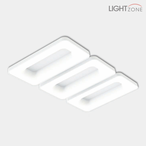 LED 스마트 오스카 거실 165W (스마트폰 APP+리모콘)(블랙/화이트)