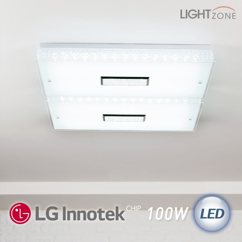 [LG칩] 히트 LED 거실등 100W (화이트) - 무상 2년 A/S -