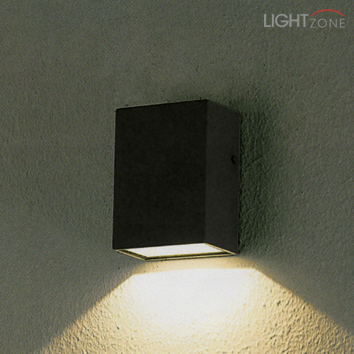 클렘 LED 방수 벽등 3W (흑색)