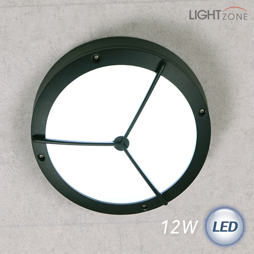 벌크 LED 외부 직부등 12W (3호, 4호, 6호)