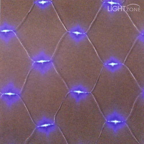 LED 네트조명 (청색)