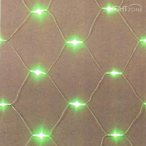 LED 네트조명 (녹색)