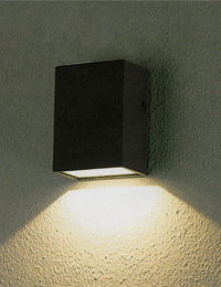 LED 치마 방수 벽등 (흑색)