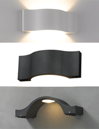 LED 마스크 방수 벽등 (흑색/백색)