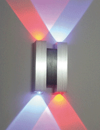 LED 11자 벽등 (각색/청색/백색/적색)