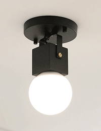 티피1등 LED 직부 (블랙/화이트/그레이)
