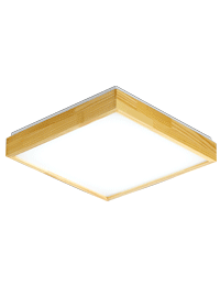 [삼성칩] 원목 LED 방등(나무색, 정사각/직사각)