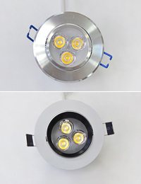 LED MR 매입등 4W(화이트/실버)
