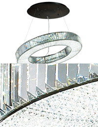 바우마트 LED (중)원형 크리스탈