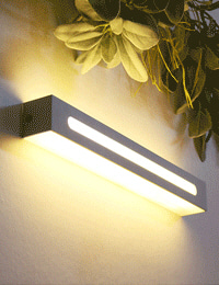 스모키 LED 벽등 6W (화이트/블랙)