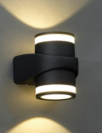 에즈라 LED 2등 벽등 12W (방수등)