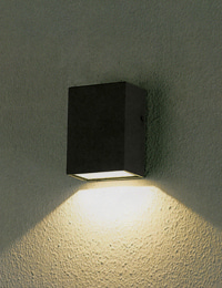 클렘 LED 방수 벽등 3W (흑색)