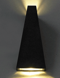 켄시 LED 벽등 10W (A형) (흑색/회색)